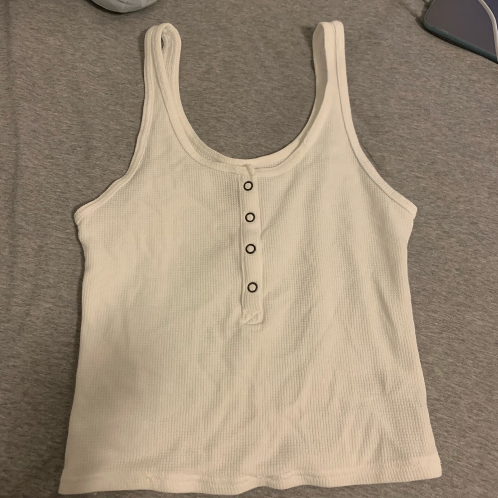 White crop top